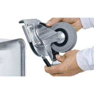 Zarges clip-on fixed castors 40741 (2 pieces)