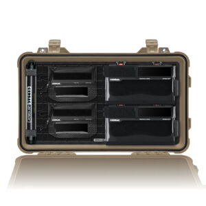 CRDBAG GRID-LID BUNDLE 01, black, for Pelican / Peli