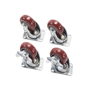 Replacement roller set (4 pieces) for Peli 0340, 0350, 0370